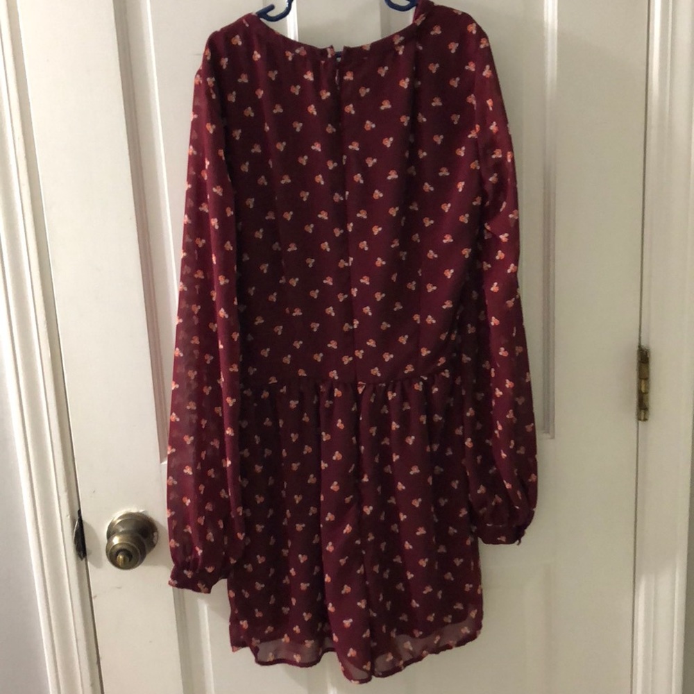 Maroon Romper - Picture 5 of 7